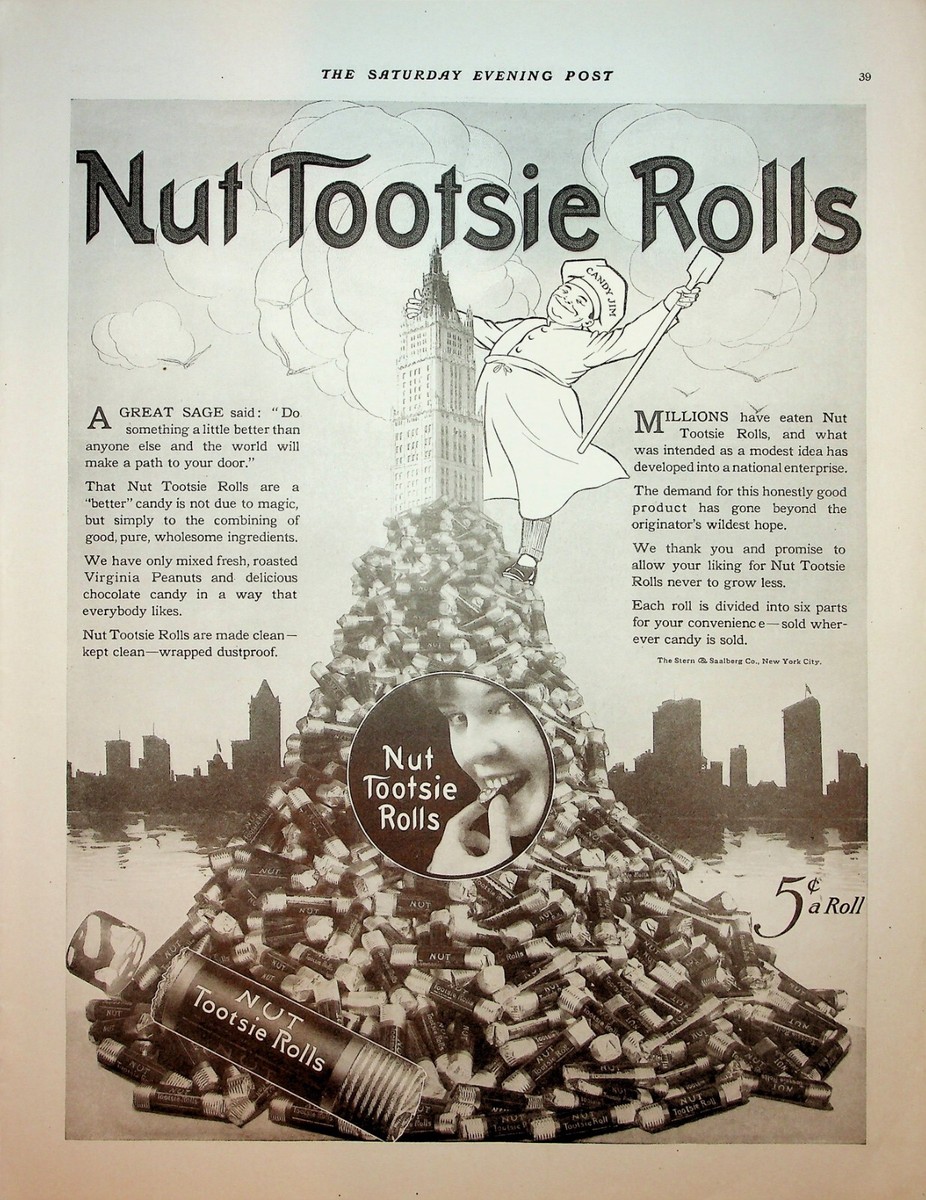 USA看板　TOOTSIE ROLLS USA看板 TOOTSIE ROLLS Product Detail Page | Cub