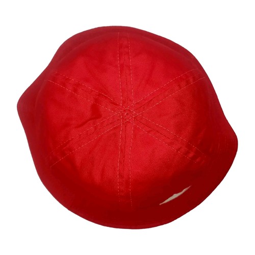 Vintage 1970s RARE Surf Beach Bucket Sun Hat ~ Summer ~ Red White & Blue - Picture 8 of 8