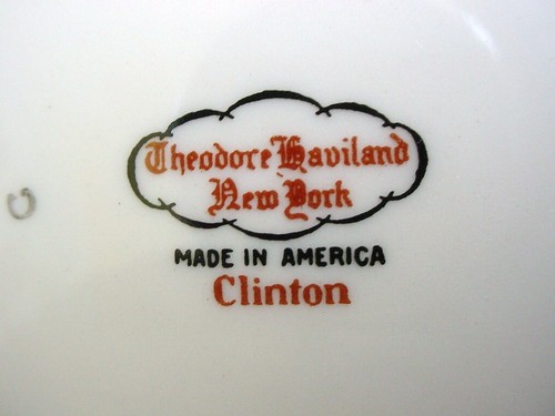 DINNER SERVICE FOR 8 & SERVERS CLINTON THEODORE HAVILAND NEW YORK LOVELY VINTAGE - 第 9/9 張圖片