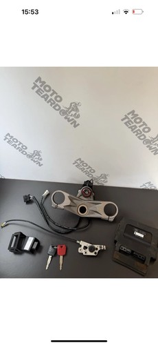 Kawasaki ZX6R Ninja engine Fully Running 13,073 miles 2007 Speedo And Lock Set - Picture 3 of 24