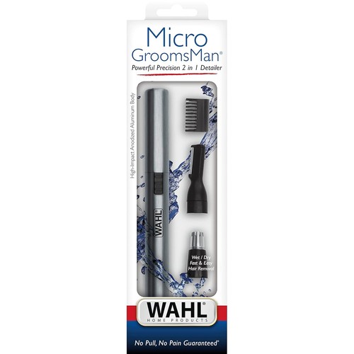 Wahl Nose Ear Trimmer Neck Hair Beard Eyebrow Groomer Clippers Micro Personal - Picture 9 of 9