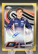 2024 Topps Chrome F1 Franco Colapinto Gold Rookie RC 1st Auto /50 CAC-COL