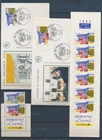 XE69543 France 1992 stamp day FDC's & stamps fine lot mixed