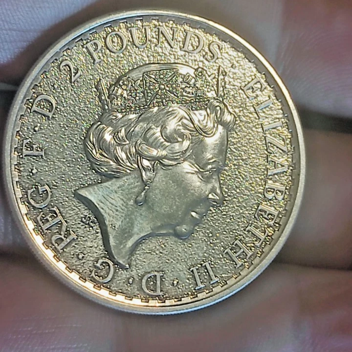 MONEDA BRITANNIA 1 ONZA DE PLATA 999/1000 DE 2016 S/C