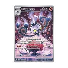 Pokemon SV: White Flare Chandelure - 103/086 (IR) #103/086 (Holo) NM