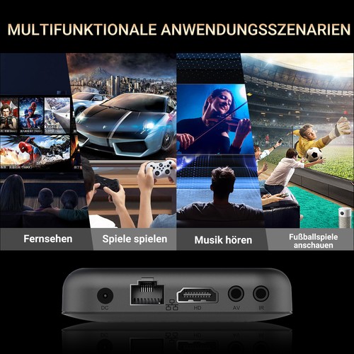 4K HDR Android TV Box Netflix Google zertifizierte Streaming Voice Set Top Box - Bild 9 von 14