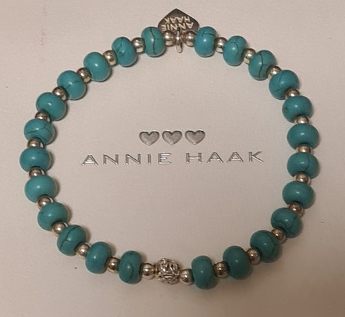Annie Haak Turquoise Beaded Charm Bracelet π€π€π€