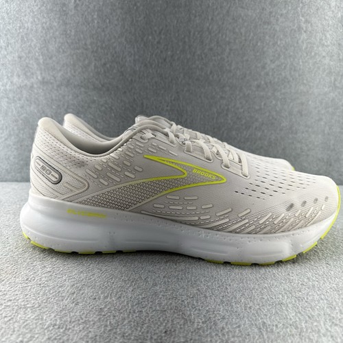 Scarpe da corsa Brooks Glycerin 20 1103821D135 uomo taglia 14 bianco/vita notturna - Foto 3 di 21