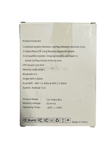 2 in 1 Wireless Adapter für Apple CarPlay Android - Bild 5 von 6