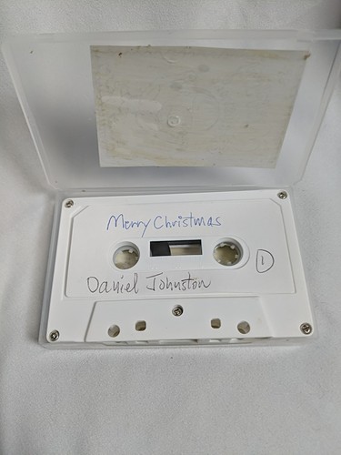 Daniel Johnston Merry Christmas Cassette Tape 1988 OG Stress Records Rare - Picture 6 of 9
