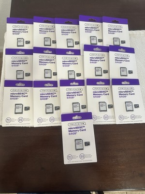 NEW Infinitive MicroSDXC Memory Card 1 Terabyte = 16-64GB Micro SDXC cards 