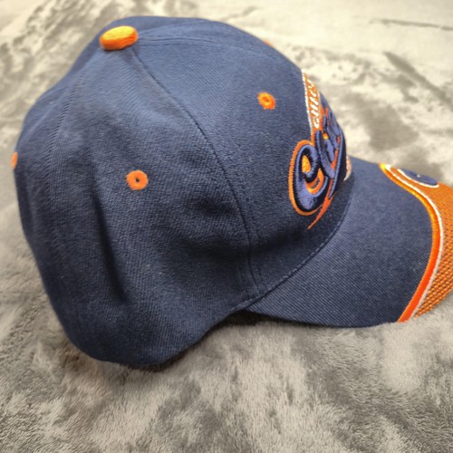 Chicago Mütze Kappe Riemen hinten Herren Einheitsgröße marineblau orange bestickt Oneway - Bild 7 von 12