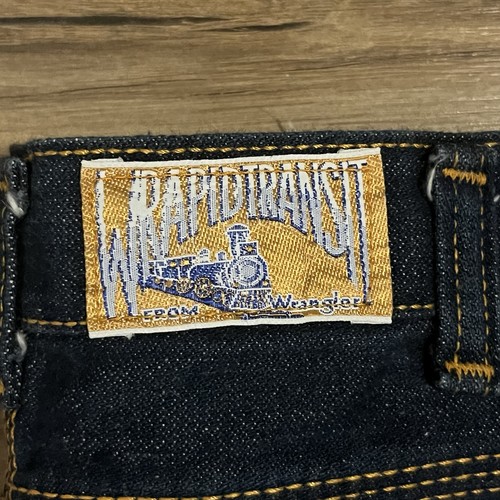 Vintage 70er 80er Wrangler Rapid Transit Jeans 32x34 Old Stock Blue Flare - Bild 2 von 15