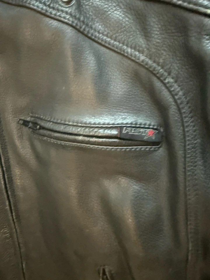 rst leather jacket - image 3 of 4