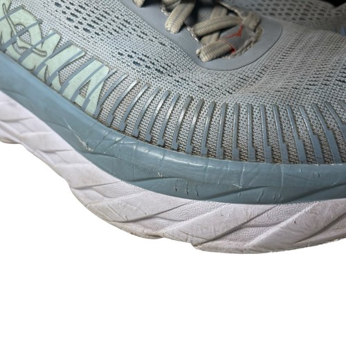 Hoka One Sneakers Womens Size 11 Bondi 7 Light Blue Running Shoes 1110519 - Picture 18 of 18