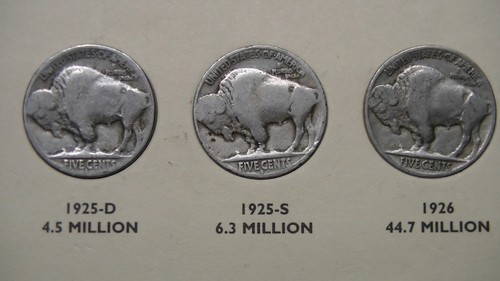 39 INDIAN HEAD BUFFALO NICKEL COINS CIRCULATED SET LOT GROUP COLLECTION P D S - Picture 20 of 24
