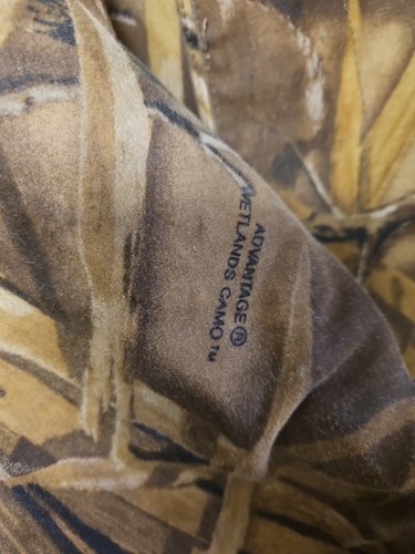 Filson Field Jacket 435WL Hunting Advantage Wetlands Camo Oil Wax Tin Cloth 2XL - Picture 6 of 10