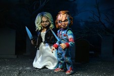 NECA Bride of Chucky Tiffany and Chucky 8" Clothed Action Figures 