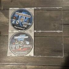 Need for Speed Underground 1 & 2 Playstation 2 PS2 Disc Only Lot - Tested