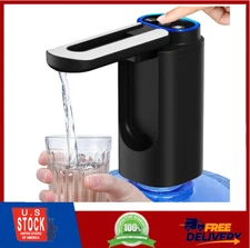 5 Gallon Water Bottle Pump Foldable Spout, Automatic Water Dispenser Type-C