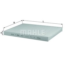 Mahle Innenraumfilter für Audi Seat Skoda VW