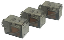 LOT OF 3 ALLEN-BRADLEY 700-HA33A1 SER. D CONTROL RELAY 3 N.O. 3 N.C.