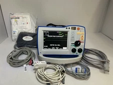 ZOLL R Series ALS Biphasic 3 Lead SP02 ETCO2 ECG PACE Analyze ALS W/ Capnostat