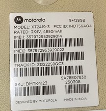 Moto G Stylus 5G (2025) XT2419 128GB 8GB Cricket Unlocked READ DISCRIPTION