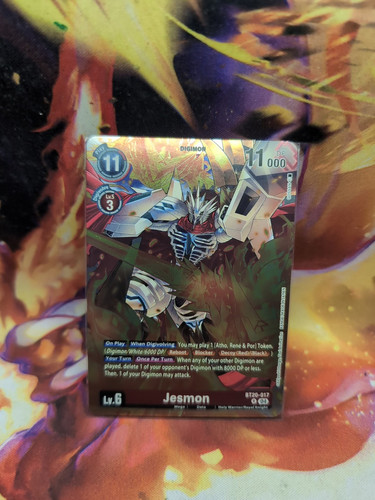 2025 Digimon Special Booster Ver. 2.5 JESMON Foil Rare #BT20-017 New NM HTF - Picture 1 of 2