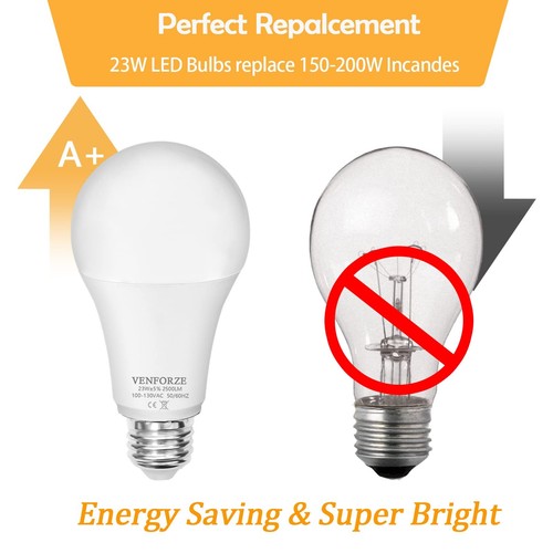 Bright Light Bulb,150w-200w Equivalent 2500LM E26 Led Bulb 23W Soft White 300... - Picture 6 of 7