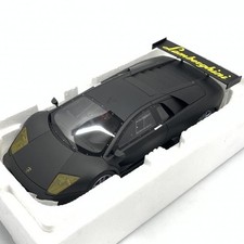Kyosho 1/18 Lamborghini Murcielago R-GT Matte Black Diecast Model Used