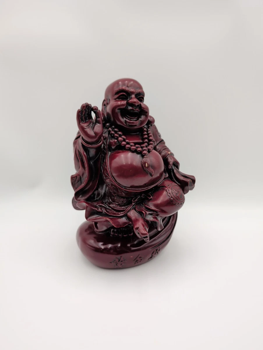 佛红色树脂主要中国风雕像、雕像| eBay