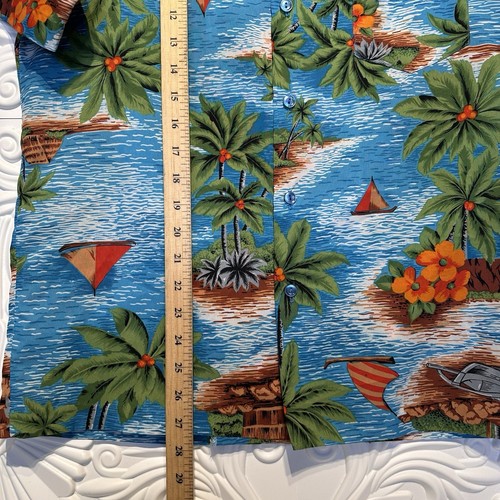 Vintage Hilo Hattie Hawaiihemd Medium - Bild 8 von 10