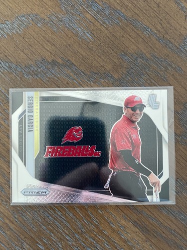 2025 Panini Prizm LIV Golf - Sergio Garcia #13 Fireballs Horizontal - Picture 1 of 2