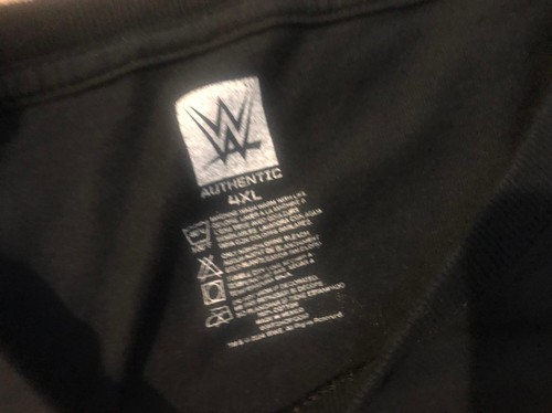 Bray Wyatt Sick 6 Authentic WWE Short Sleeve Size 4XL Used - Picture 5 of 10