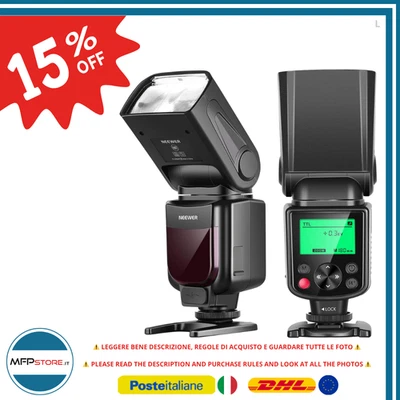Neewer NW-670 Speedlite Flash Externe Manuel pour Canon avec Écran LCD - Photo 1/4