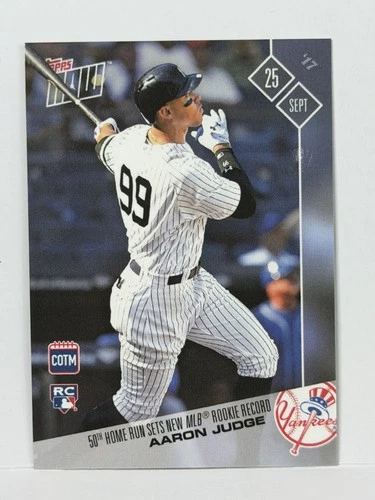 2017 Topps Now Card of the Month #MSEPT Aaron Judge RC (PR: 466)