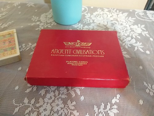 Ancient Civilizations Playing Cards 2 NEW SEALED Decks Spain Heraclio Fournier - Picture 2 of 7