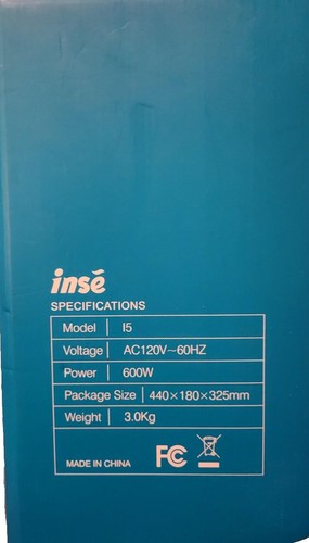 INSE I5 Corded Vacuum Cleaner Floor 18KPa Suction Stick Vacuum Upright 600W - Picture 4 of 10