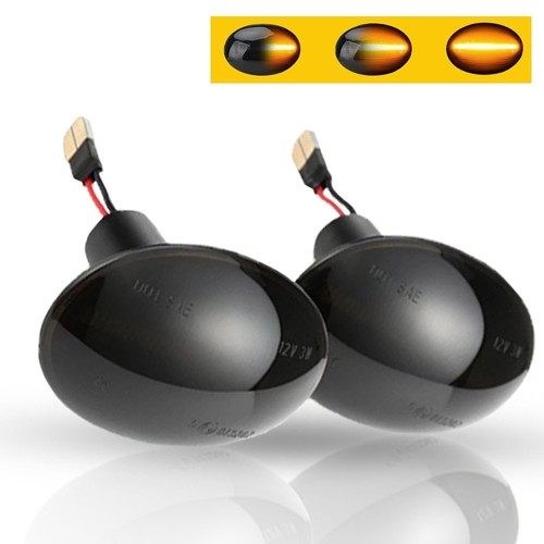 Amber/Red LED Side Fender Light Marker For MINI Cooper 2009-2015 Convertible R57 - Picture 18 of 22