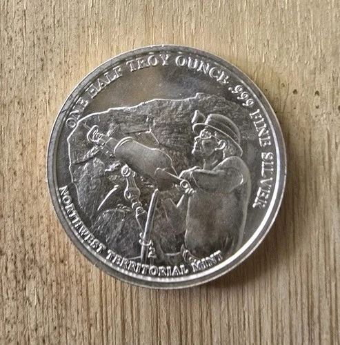 1/2 Oz NorthWest Territorial Mint Pan American Silver .999 Fine Silver Round