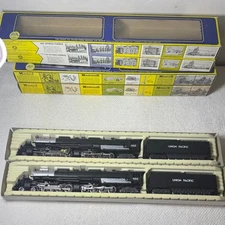 AHM Union Pacific 4-8-8-4 Black HO Scale Big Boy Steam Locomotive 5114-03 NEW
