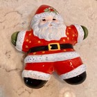 Christopher Radko Traditions Holiday Celebrations Santa Covered Candy/Nut Dish