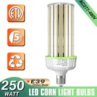 277-480V Industrial LED Corn Light Bulb 250W Warehouse Highbay Lighting E39 Base