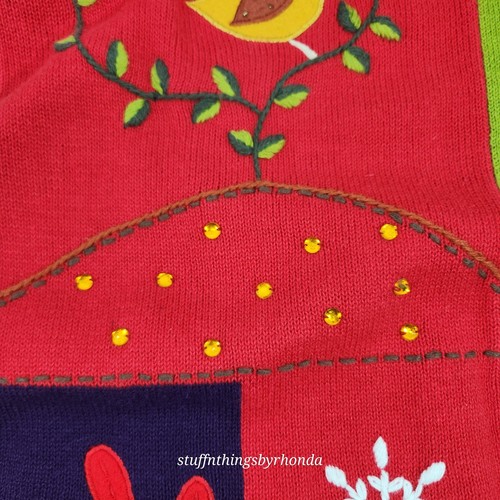 C.S.T. Sport Holiday Fall/Winter Theme Sweater Plus Size 4X Christmas Sweaters - Picture 6 of 8