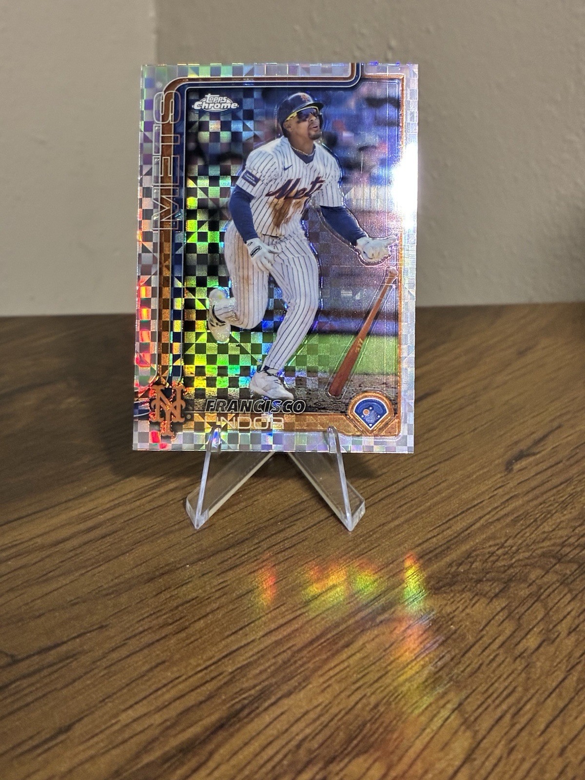2025 Topps Chrome - Francisco Lindor #170 X-Fractor