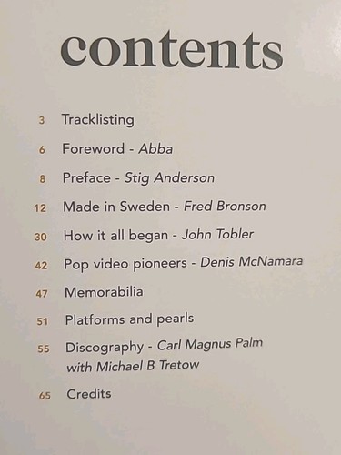 ABBA Thank You for the Music (4 CD Box Set w/ Book, 1994) BMG Release Excellent - Picture 4 of 12