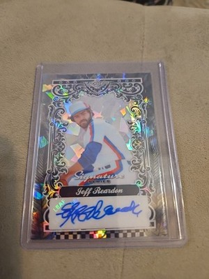 2025 LEAF SIGNATURE SERIES 1/1 AUTO JEFF REARDON MLB MONTREAL EXPOS ICON MINT SP