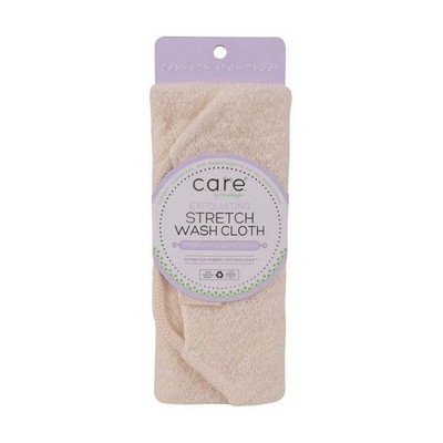 Exfoliating Stretch Bath & Shower Wash Cloth 1 Count By Cleanlogic