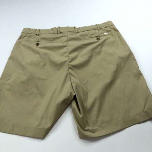 RLX Ralph Lauren Classic 38 (Fit 38In) Golf Flat Front Chino 9" Shorts Beige - Picture 6 of 10
